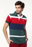 Camiseta polo Listrada Masculina