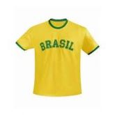 camiseta do brasil de malha do n.2 ao 14